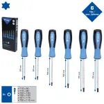 kruvikeerajate komplekt, 6 osa, torx