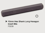 TOPTUL Kruvikeeraja otsik hex: 10x7mm
