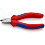 Lõiketangid 125mm mittelibisevate mitmekomponentsete käepidemetega KNIPEX