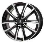 6.5x16, 5x108, CH 63,4, ET: 50; диск алюминия ITWHEELS Elena Gloss черный полированный