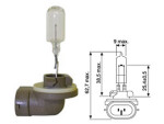 Halogeenpirn 12.8V 37.5W, (PGJ13)