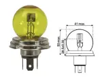 Metallsokliga pirn 12V R2, P45t
