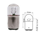 Metallsokliga pirn 24V 10W (BA15d)