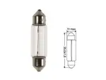 Pulkpirn 24V 11x38mm C5W, SV8,5