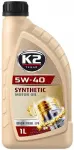 k2 texar 5w40 sünteetiline xl a3/b4 sn/cf 1l (täissünt.)