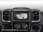 2-DIN paigaldamise komplekt Fiat Ducato MY22