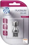 12v t20 led лампа 3.5w w21/5w platinum блистер упаковка 1шт (osram led) m-tech
