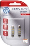 24v sv8.5-8 led pirn 0.77w 41mm c5w Heavy Duty - eriti vastupidav blister 2tk (osram led) m-tech