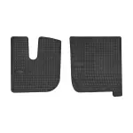 Põrandamatid ( esimene, kumm, 2tk., must, lai kabiin) IVECO STRALIS 02.02-