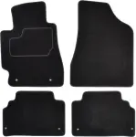 Põrandamatid ( komplekt, veluur, 4tk., värv must) LEXUS RX 05.03-12.08 suv/ Off-road