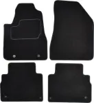 Põrandamatid ( komplekt, veluur, 4tk., värv must) LEXUS RX 12.08-10.15 suv/ Off-road