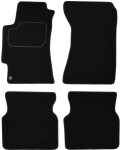 Põrandamatid ( komplekt, veluur, 4tk., värv must, 4 uksele) SUBARU IMPREZA 12.00-06.09 sedaan