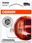pirn w5w 24v w2,1x9,5d original blister-2tk Osram 2845