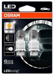 pirn led premium (p27/7w) 12v (s8w dc) w2.5x16q kollane blister-2tk osram 3557YE