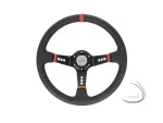 Rool Pro 350 mm nihe: 80 mm nahk must