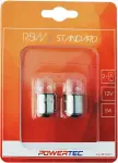12v ba15s pirn 5w r5w powertec blister 2tk m-tech