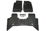 Põrandamatid ( kumm, 3tk., must) ISUZU D-MAX II 06.12- pickup