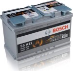 aku BOSCH S5A11 80Ah 800A (EN) 315x175x190  -+ S5 A11