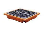 KINGSPAN vaadi alus 1 vaadile, mahutavus 55l, mõõdud 770x770x170 mm, oranž