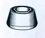 Universaalne amordi silmapuks 10,7 x 24,5 x 14,8 mm