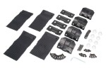 Paigalduskomplekt katuseraamile SNOVIT 310005 ( Traditsiooniline, 4 tk) FIAT BRAVA, MAREA; FORD FOCUS; PEUGEOT 508 I, 508 SW I; SKODA FABIA II 1.2-2.4D 10.95-12.18