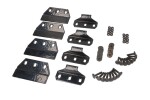Paigalduskomplekt katuseraamile SNOVIT 310808 (relingi odstające, 4 tk) BMW X3 (F25), X5 (F15, F85) 1.6-4.4 09.10-07.18