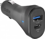 sigaretipesa 12v 15w usb-c 3a + usb-2.1.a (laadija pesa)