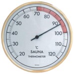 SAUNA TERMOMEETER ÜMAR ø160mm 
