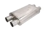 summutipütt TurboWorks LT-02 Dual 2,25", topelt sisend i väljapääs, 355x230x110mm, sisend 57mm