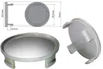 alutec kapsel n12 logota, hall, 74mm