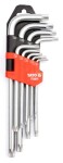 YATO YT-0511 võti TORX 9tk. komplekt  T10 - T50 CR-V