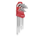 Torx võtmed T10-T50 9-osa plastikhoidikus