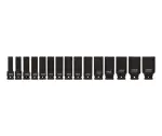 YATO YT-1055 komplekt padrunid löök pikad 1/2" 15tk  10-32MM