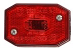 ASPOCK A21-6510-004 / side marker lights right/left, flexipoint, shape: rectangular, red, height 64mm, width 44mm, depth 28mm, surface (flexipoint)