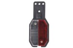 ASPOCK A21-6513-214 / side marker lights right/left, flexipoint, shape: rectangular, red/white, height 64mm, width 44mm, depth 28mm, surface, with hanger (flexipoint)