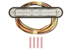 ASPOCK A23-7600-014 / tail light right/left (led, 24v, with turn signal, with stop light, parking light, embossed, number of connections: 4) suitable for: schmitz