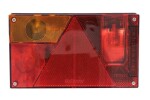 ASPOCK A24-5000-007 / taillight left multipoint i (c5w/p21/5w/p21w, 12v, with turn signal, fog light, with stop light, parking light, with license plate light, triangular reflector, number of connections: 5, connection: bayonet 5pin)