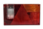 ASPOCK A24-5210-161 / rear light right multipoint i (c5w/p21/5w/p21w, 12v, with turn signal, reversing light, with stop light, parking light, with license plate light, triangular reflector, number of connections: 5, cross-section)