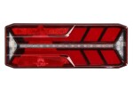 ASPOCK A25-4123-021 / taillight left ecoled iii (led, 24v, with turn signal, fog light, reverse light, with stop light, parking light, triangular reflector, dynamo line indicator, connection: 4x 2pin/ass2 7pin)