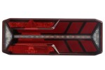 ASPOCK A25-4123-041 / taillight left ecoled iii (led, 24v, with turn signal, fog light, reverse light, with stop light, parking light, triangular reflector, dynamo line indicator, connection: amp 7pin)