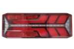 ASPOCK A25-4123-051 / taillight left ecoled iii (led, 24v, with turn signal, fog light, reverse light, with stop light, parking light, triangular reflector, dynamo line indicator, connection: 4x 2pin/amp 7pin bayonet)