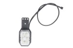 ASPOCK A31-6369-057 / right side marker lights, flexipoint, red/white, led, height 65mm, width 44mm, depth 28mm, hanging, cable length 500mm, with hanger, 12v (flexipoint)