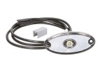ASPOCK A31-6904-037 / side marker lights right/left, flatpoint ii, white, led, height 46mm, width 102mm, depth 17mm, surface, cable length 1500mm, no hanger, 24v (flatpoint ii)