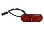 ASPOCK A31-7804-097 / side marker lights right/left, red, led, height 44mm, width 119mm, depth 18mm, surface, cable length 500mm, no hanger, 24v (no reflector)