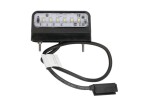 ASPOCK A36-3804-004 / license plate light regpoint ii (led, 12/24v, 48x45x100mm, cable length: 500mm)