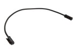 ASPOCK A68-5000-007 / cable (color: black, length: 0.5m, number of lines: 2x1, click-in, number of terminals: 2, flat cable connector, no pin 047659ej)