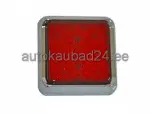 Ääretuli punane LED  100X100MM PUN. 24V