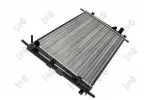 ABAKUS Radiaator,  mootorijahutus LORO 017-017-0015