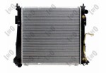 ABAKUS Radiaator, mootorijahutus LORO 019-017-0039