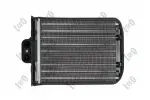 ABAKUS Salongi radiaator / soojusvaheti LORO 037-015-0003